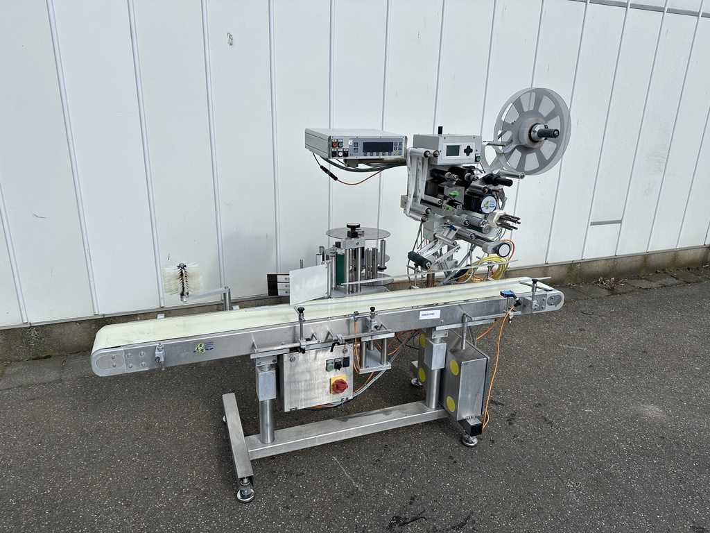 European  labeling systems AK2-SMBF301TT Etiketten printer en plakker