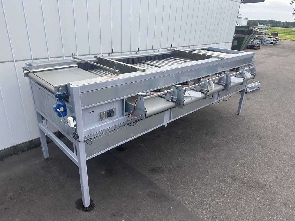 Vitech 180 cm rollensorteermachine met 5 sorteringen