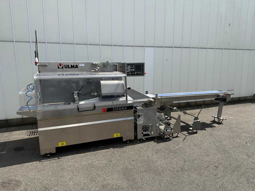 Ulma Sienna flowpackmachine met Zodiac HS folieprinter