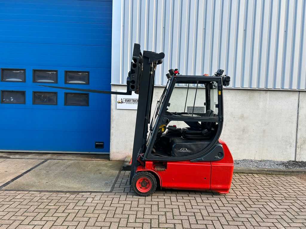 VS-21491 Elektrische heftruck Linde E16 - 5470mm Vorkenklemmen