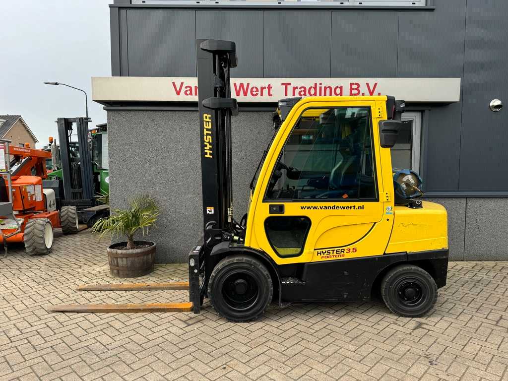 Hyster H3.5FT COMPACT triplo595 freelift sideshift FORKPOSITIONER 2018