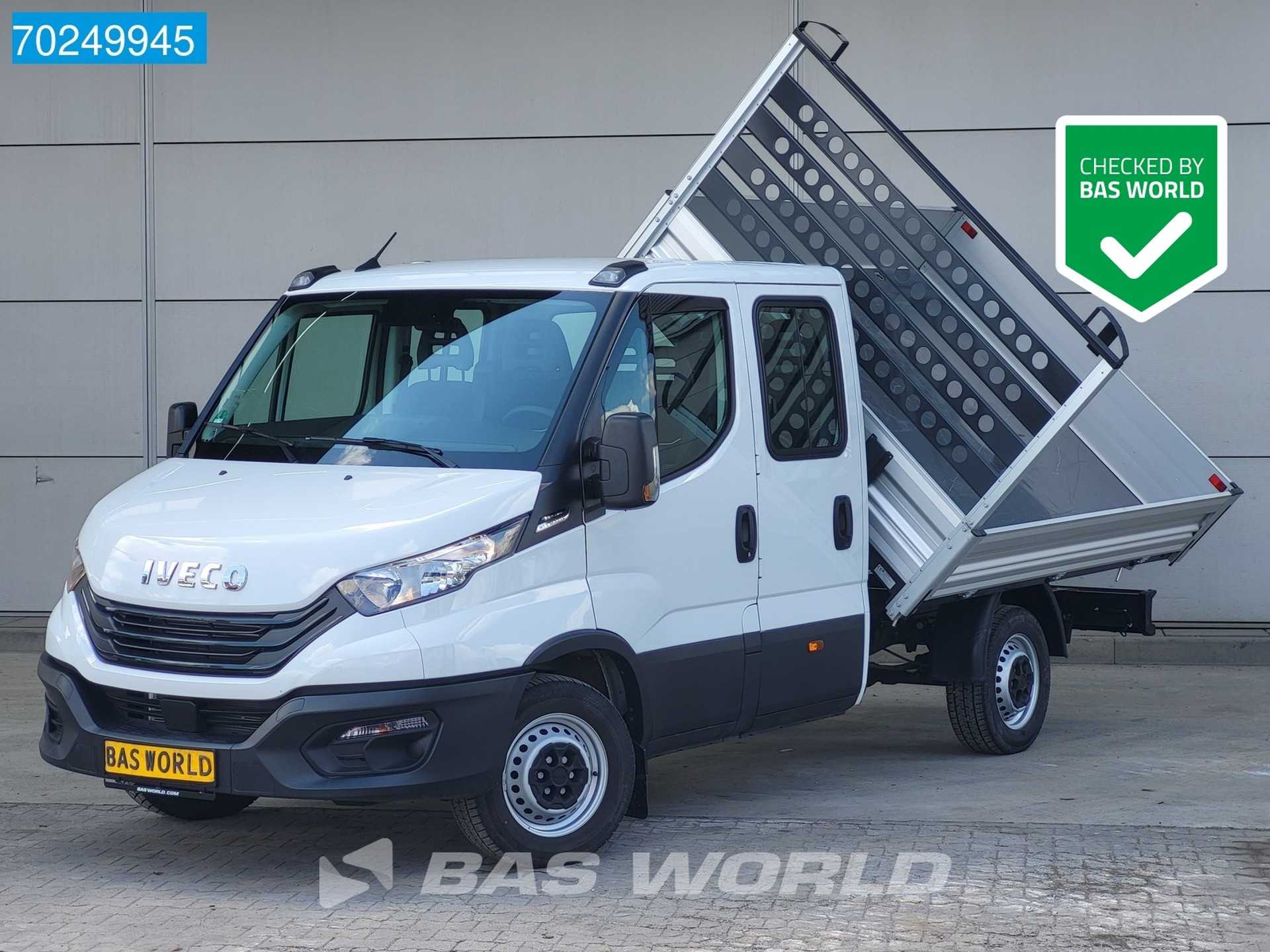 Iveco Daily 35S16 3 Zijdige Kipper Automaat Dubbel Cabine 3500kg trekhaak Airco Airco Dubbel cabine Trekhaak