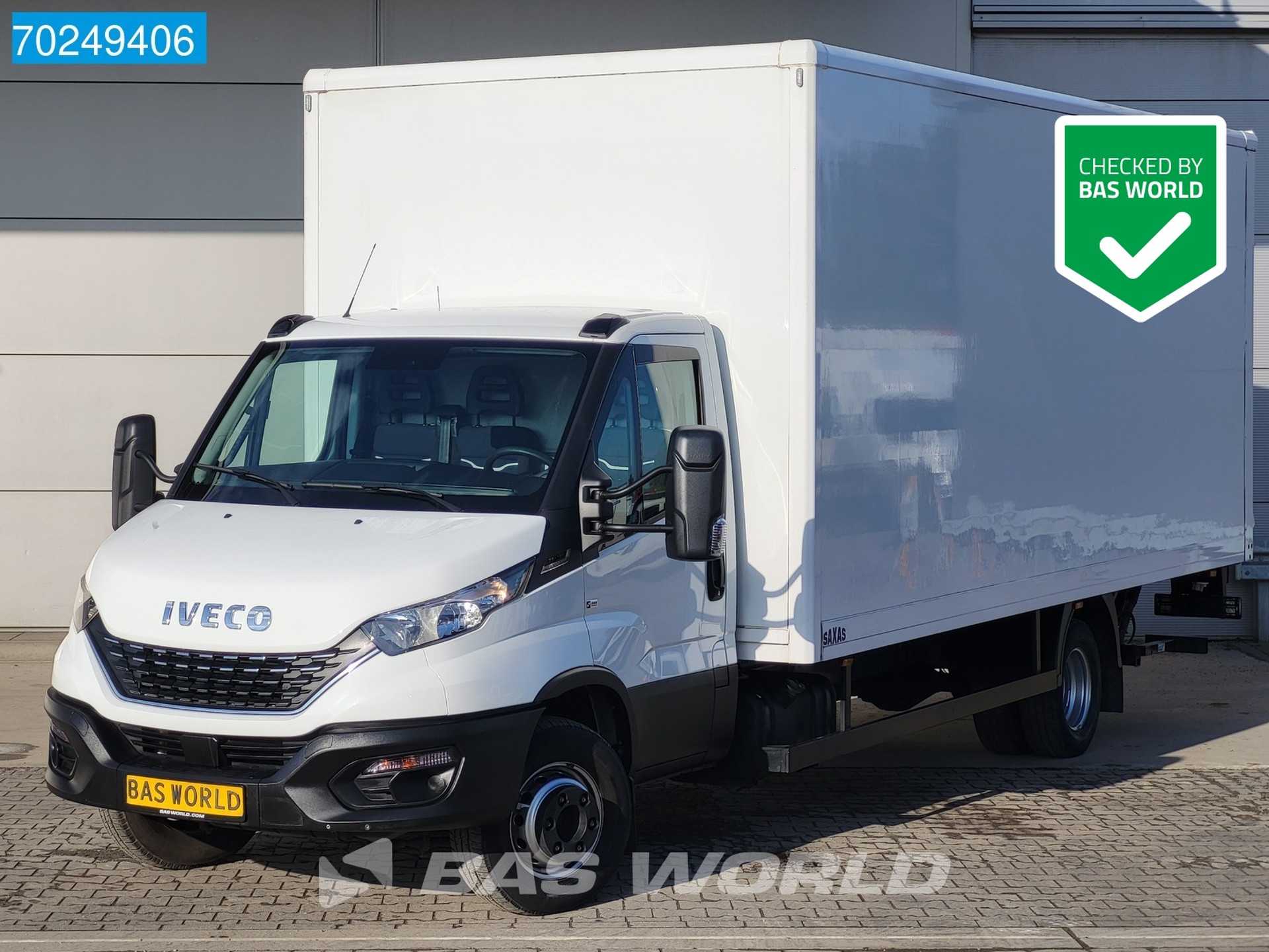 Iveco Daily 72C18 3.0L 180PK Automaat 7Tons Laadklep Bakwagen Luchtvering Meubelbak Koffer Gesloten laadbak 36m3 Airco Cruise control