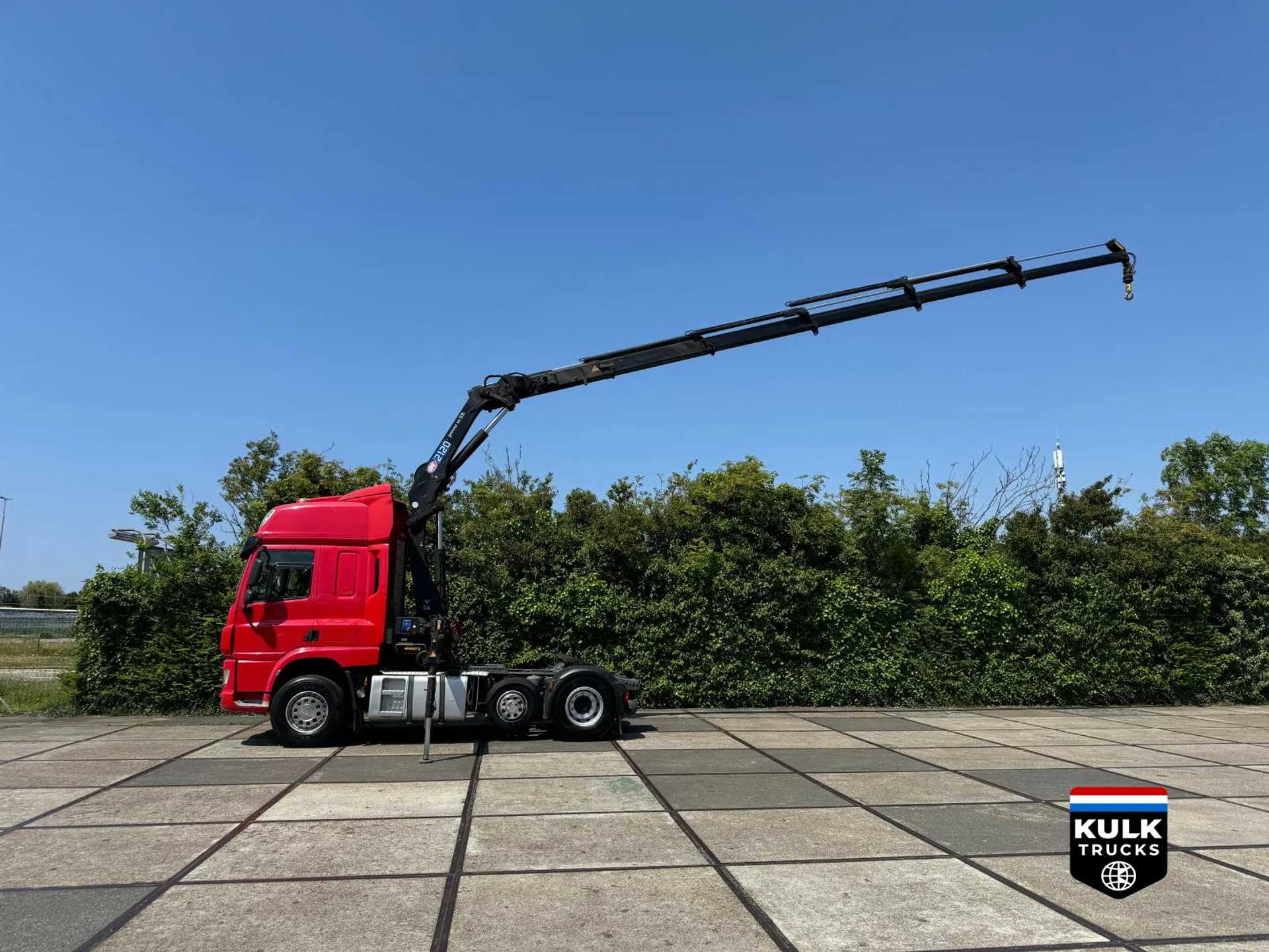 DAF CF 440 FTP + HMF 2120 remote CRANE