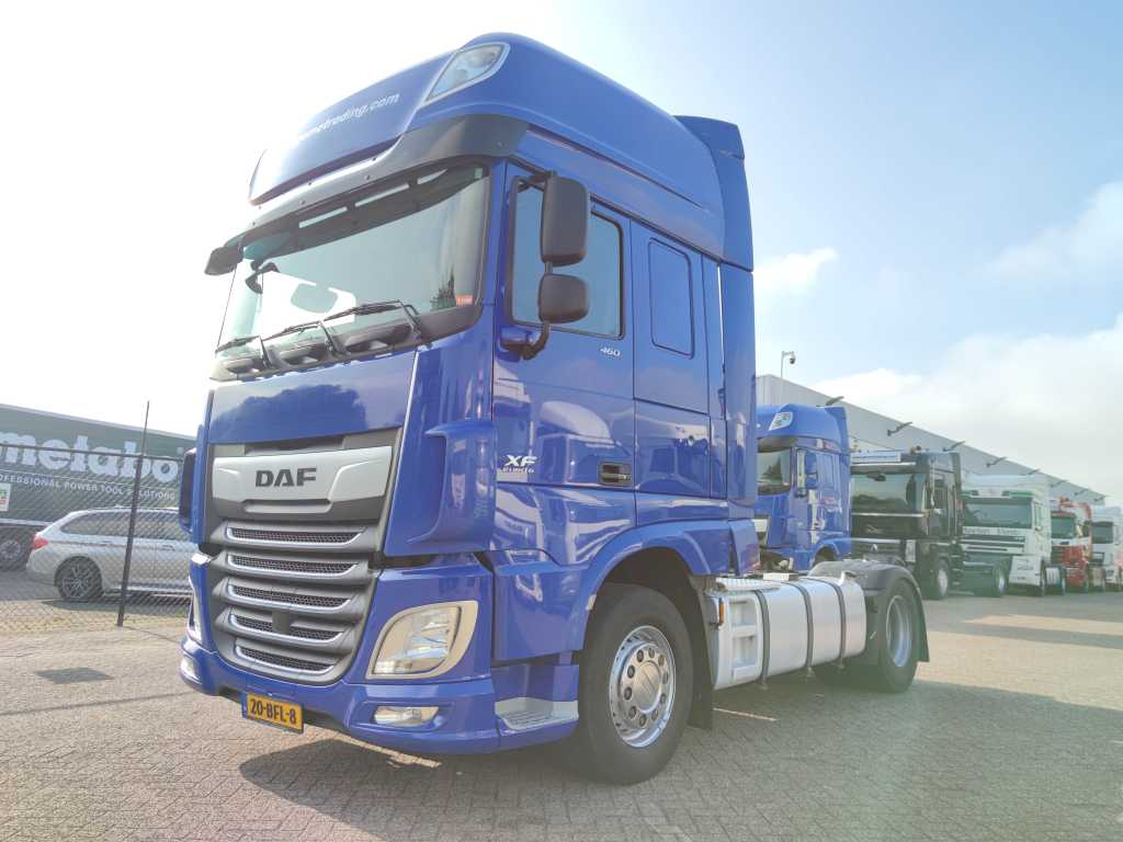 DAFFT XF 460 4x2 SuperSpacecab Euro6 - Dubbele Brandstoftanks - Nightloc