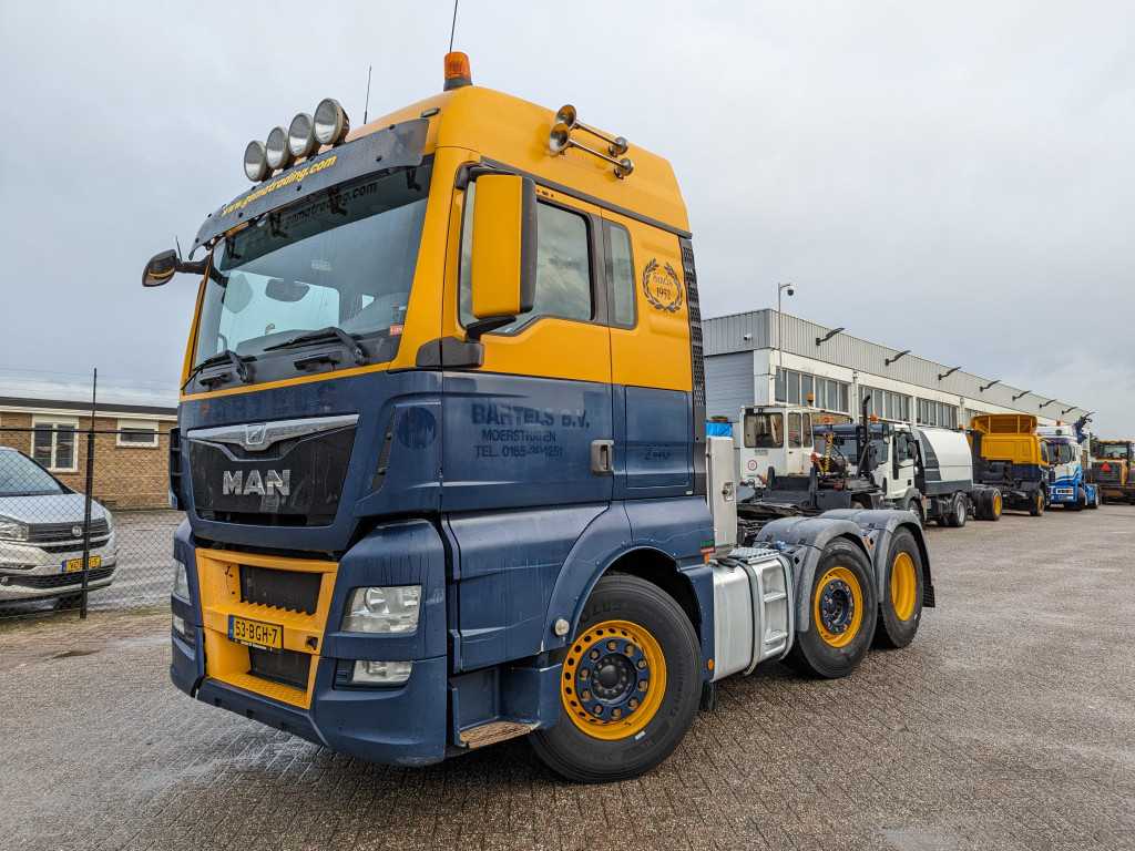 MAN TGX 26.440 6x2/4 XLX Euro6 - PTO - Kiep/WF Hydrauliek - Schuifschotel - 10/2024APK  (T1373)