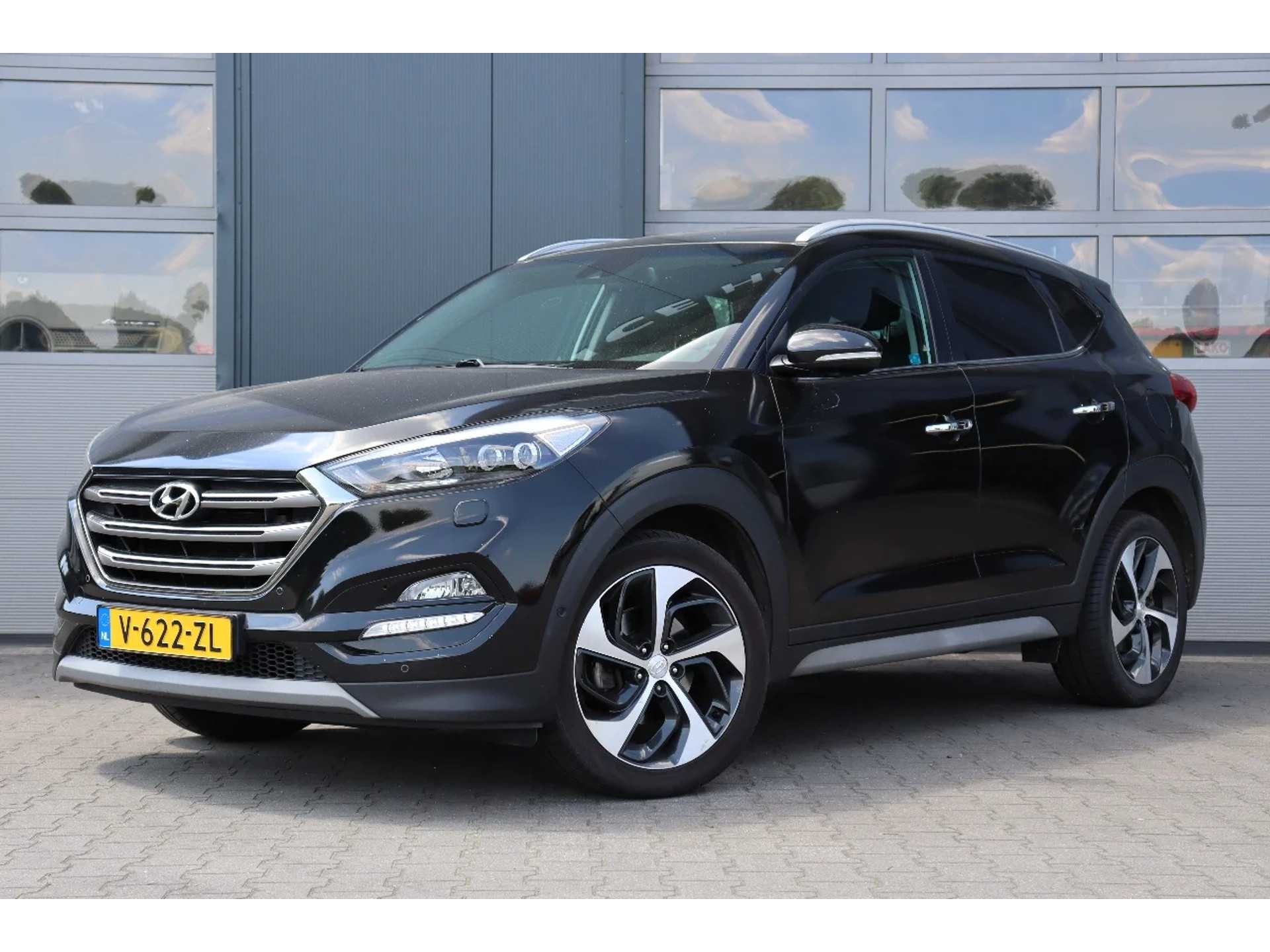 Hyundai Tucson 1.7 CRDi 140PK l AUTOMAAT l NAVI l CAMERA l GRIJS KENTEKEN