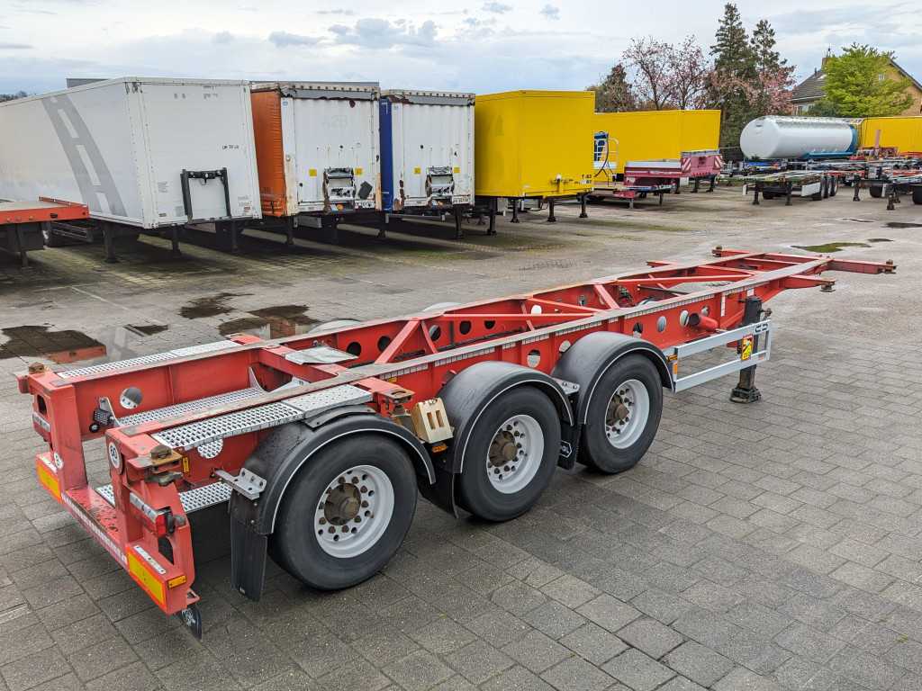 Van Hool A3C002 20/30FT SWAP / TANK ContainerChassis - Alcoa's - 3560KG (O1817)
