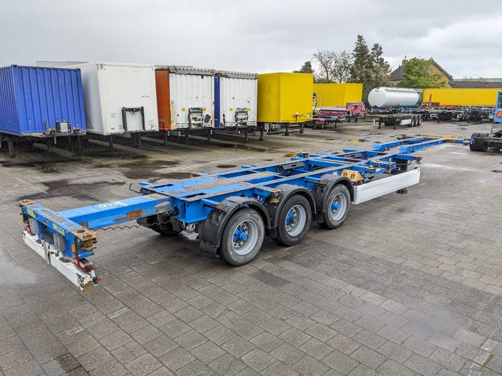 KroneSD 27 3-Assen BPW - DrumBrakes- 5280kg - ALL Sorts off Containers