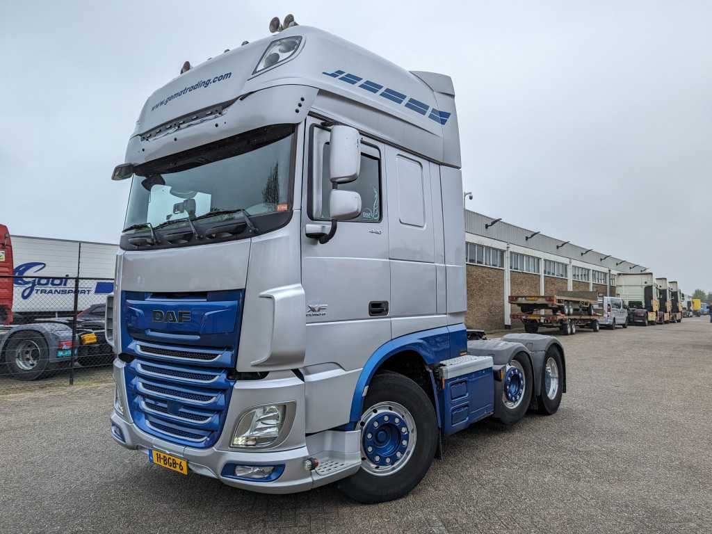 DAF FTG XF440 6x2/4 SuperSpacecab Euro6 - Automaat - Alcoa's - 07/2024APK (T1399)