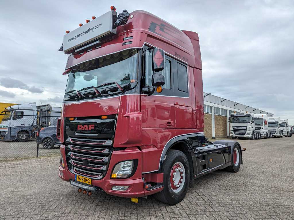 DAF FT XF440 4x2 Superspacecab Euro6 - Retarder - PTO - WF/KiepHydrauliek - Standairco - Alcoa's - SideSkirts - 01/2025APK (T1458)