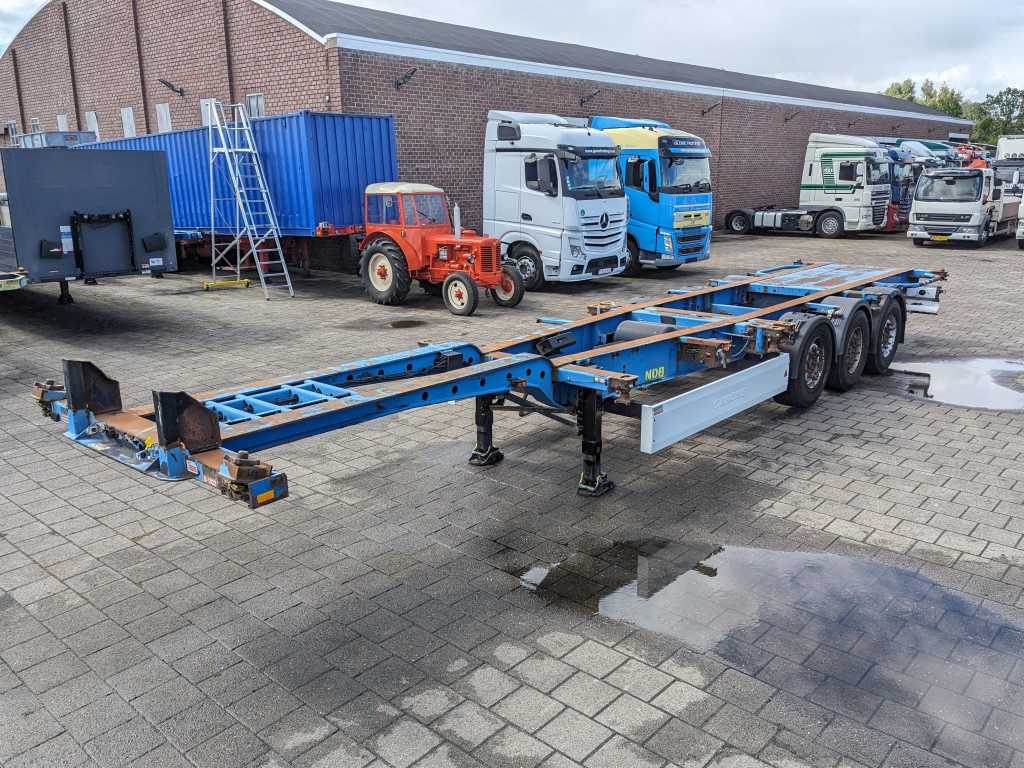 Krone SD27 3-Assen MB - Discbrakes - Lift-Axle - All Connections - 4890KG (O1922)