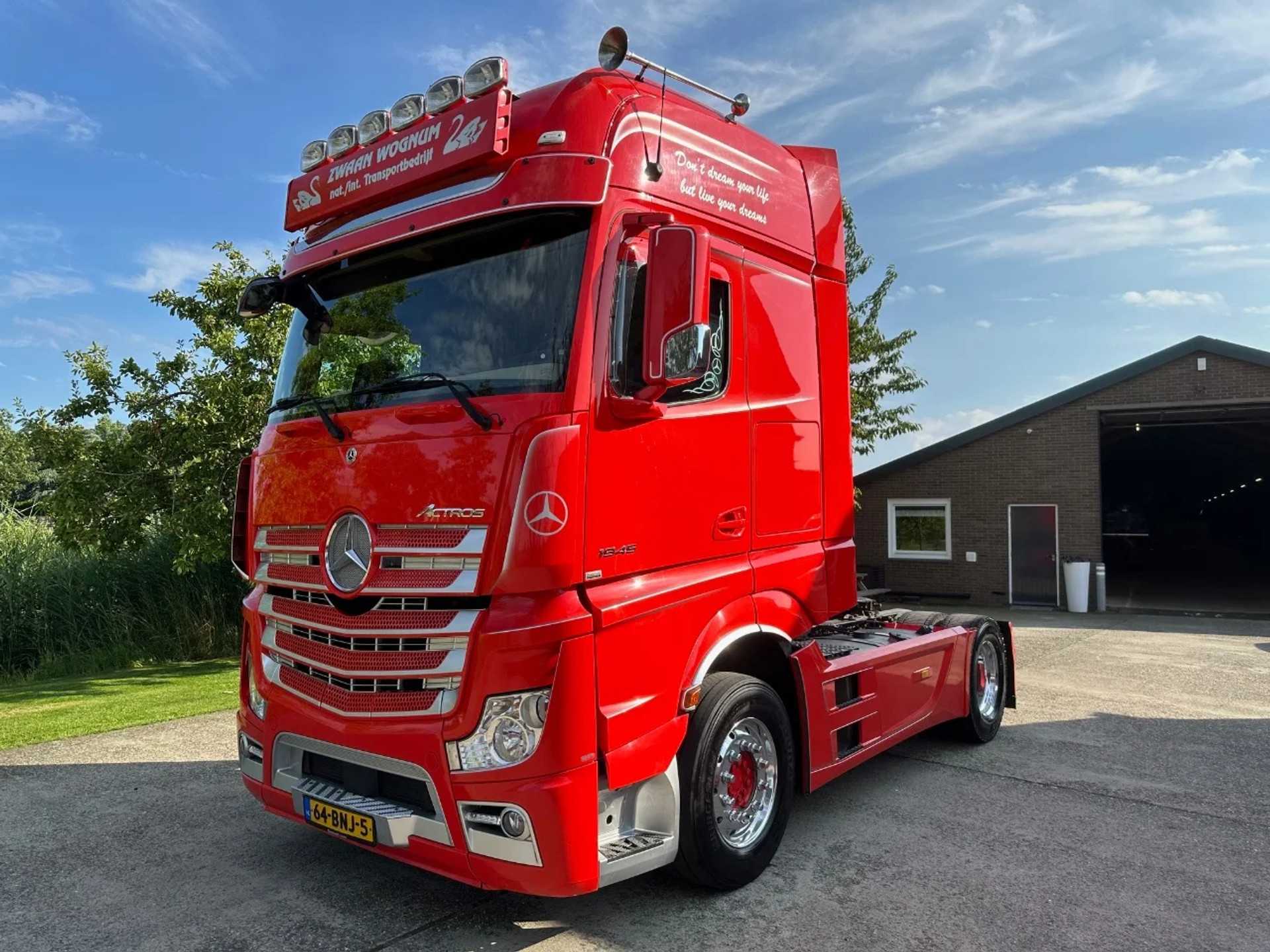 Mercedes-Benz Actros 1945 / GIGASPACE / EURO6 / NEW TUV / NL TRUCK / DOUBLE TANK / TOP CONDITION!!