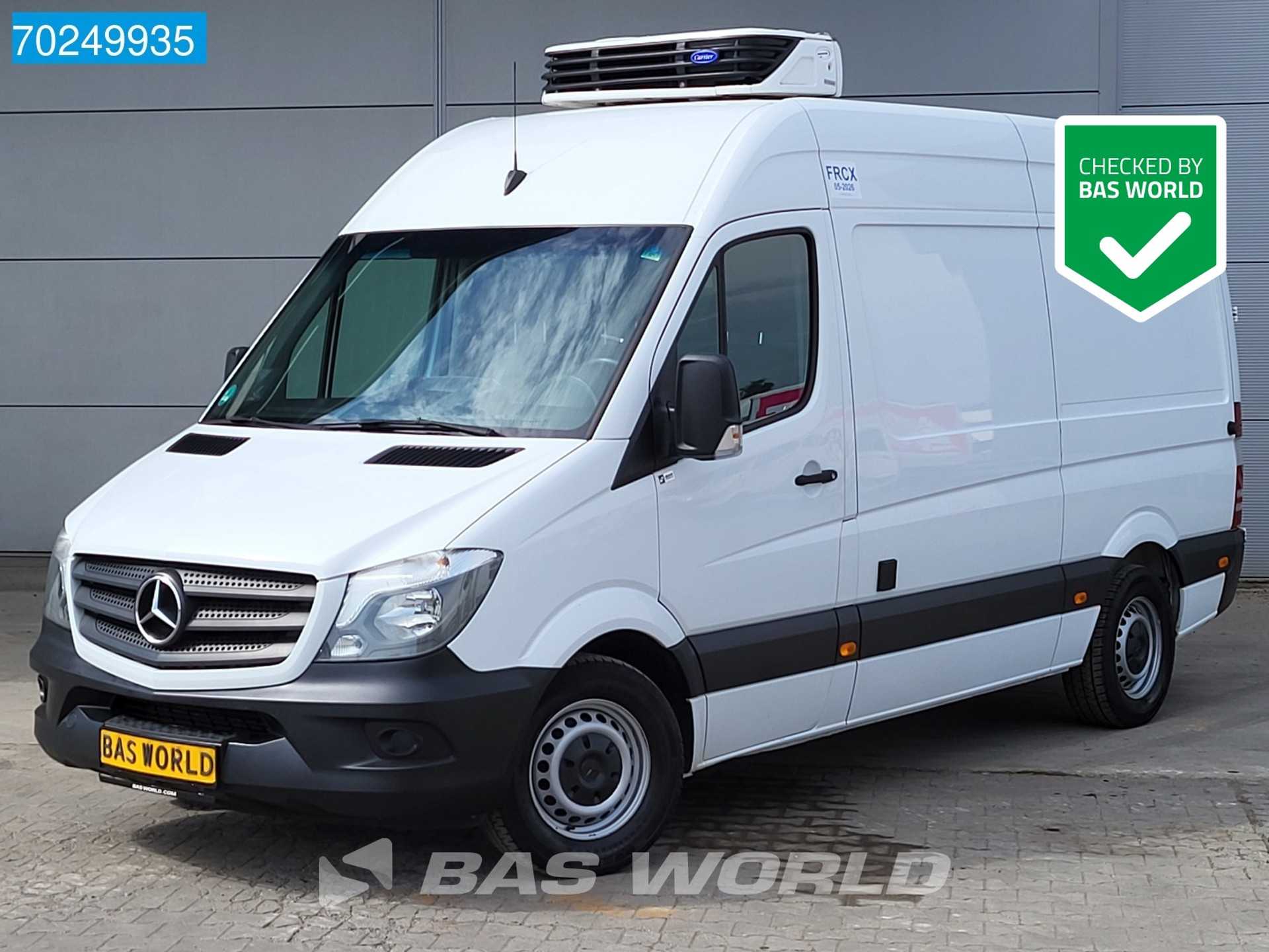 Mercedes-Benz Sprinter 316 CDI Euro6 Koelwagen Carrier Xarios 350 230V stekker Koeler Koel Kühlkasten 8m3 Airco Cruise control