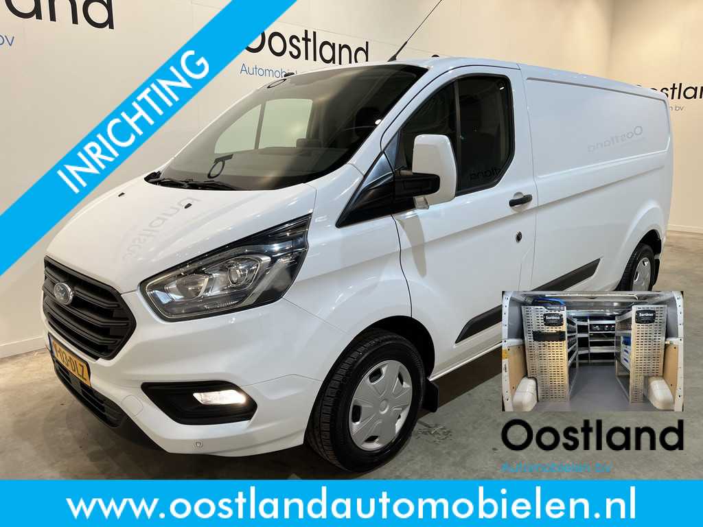 Ford Servicebus / Sortimo Inrichting / Euro 6 / Airco / Cruise Control / 220V. / Navigatie / CarPlay / PDC