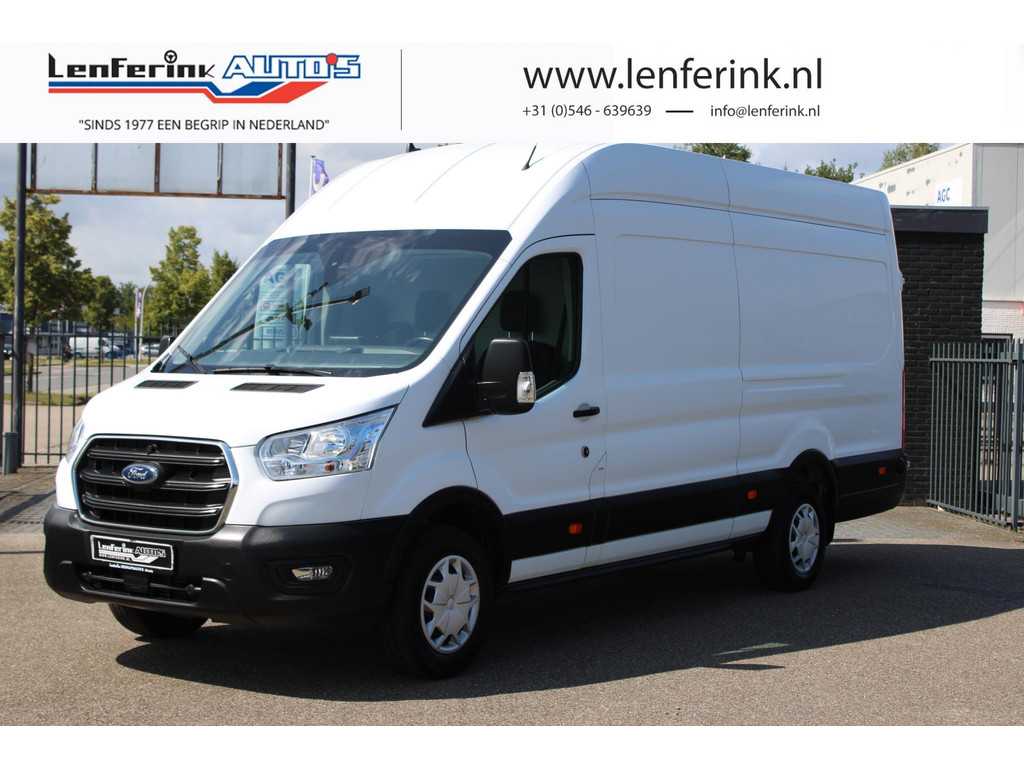 Ford Transit 2.0 TDCI 130 pk L4H3 Navi, Camera va 259,- p/mnd 270 Graden Deuren, Lane Assist, PDC V+A, 3-Zits