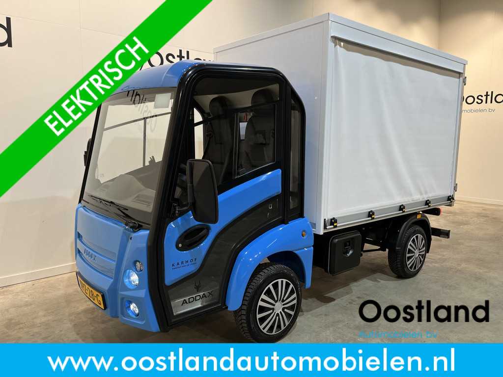 Addax Motors MT-15 N1 100% elektrische City Truck met Schuifzeilen en Achterdeuren