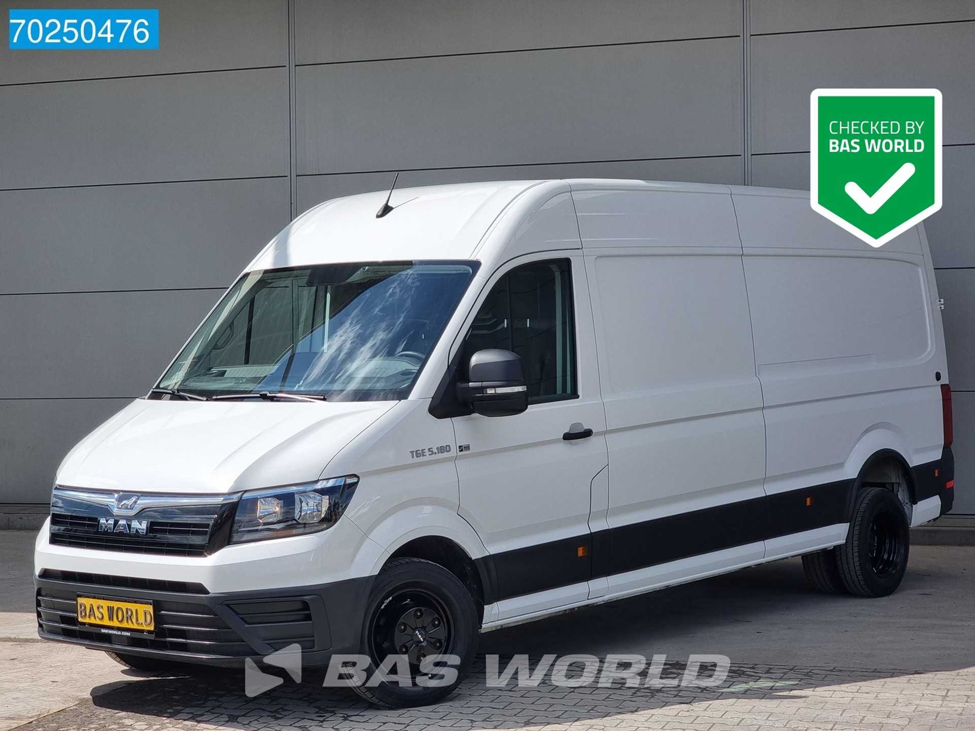 MAN TGE 5.180 Dubbellucht L4H3 3500kg trekgewicht Camera Airco Cruise L3H2 14m3 Airco Cruise control