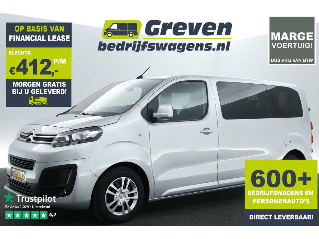 Citroën Spacetourer 1.6 BlueHDi L2H1 Marge | Incl. BPM | Airco Cruise PDC 8 Persoons Navigatie LED