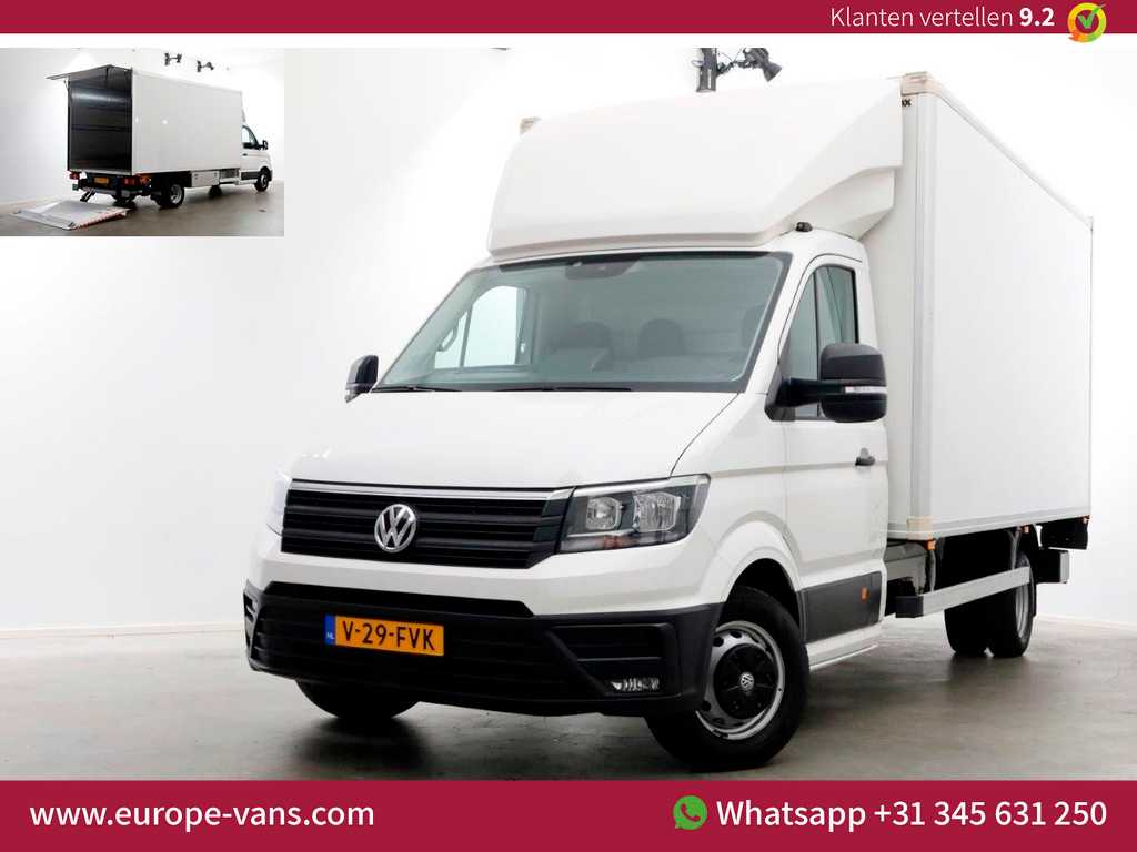 Volkswagen Crafter 50 2.0 TDI 177pk DSG-Automaat XXL Bakwagen met laadklep 1.000kg L445/B225 08-2020