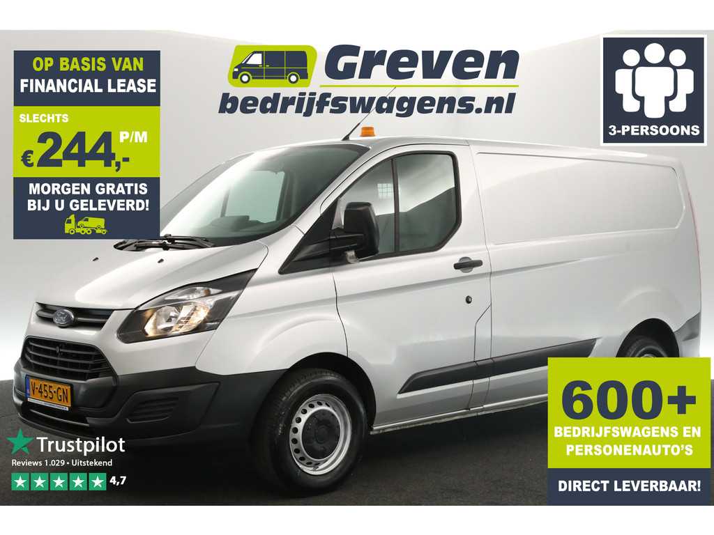 Ford Transit Custom 270 2.0 TDCI L1H1 Parkeersensoren 3 Persoons Schuifdeur