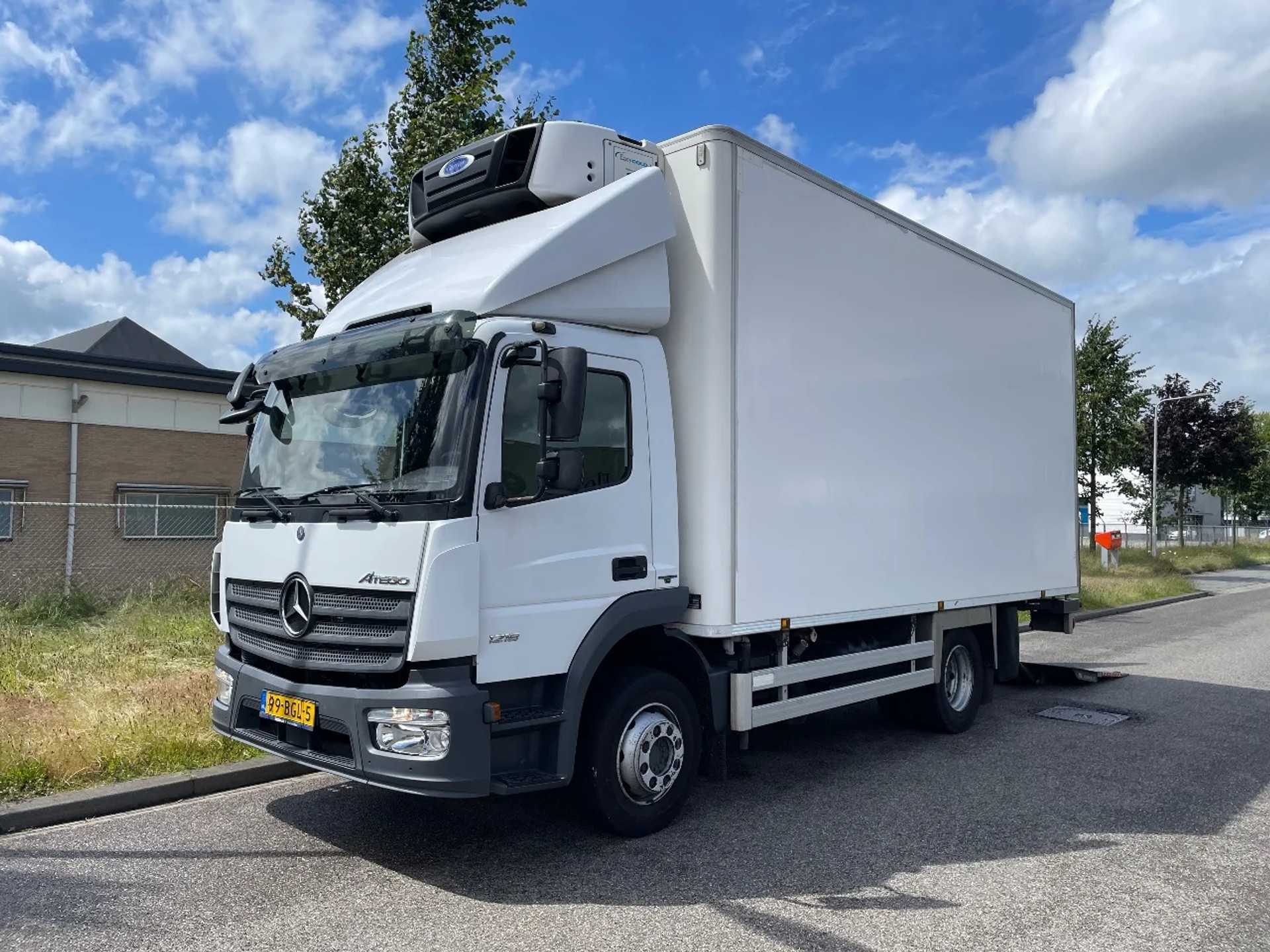 Mercedes-Benz  Atego 1218 chereau + carrier 2015