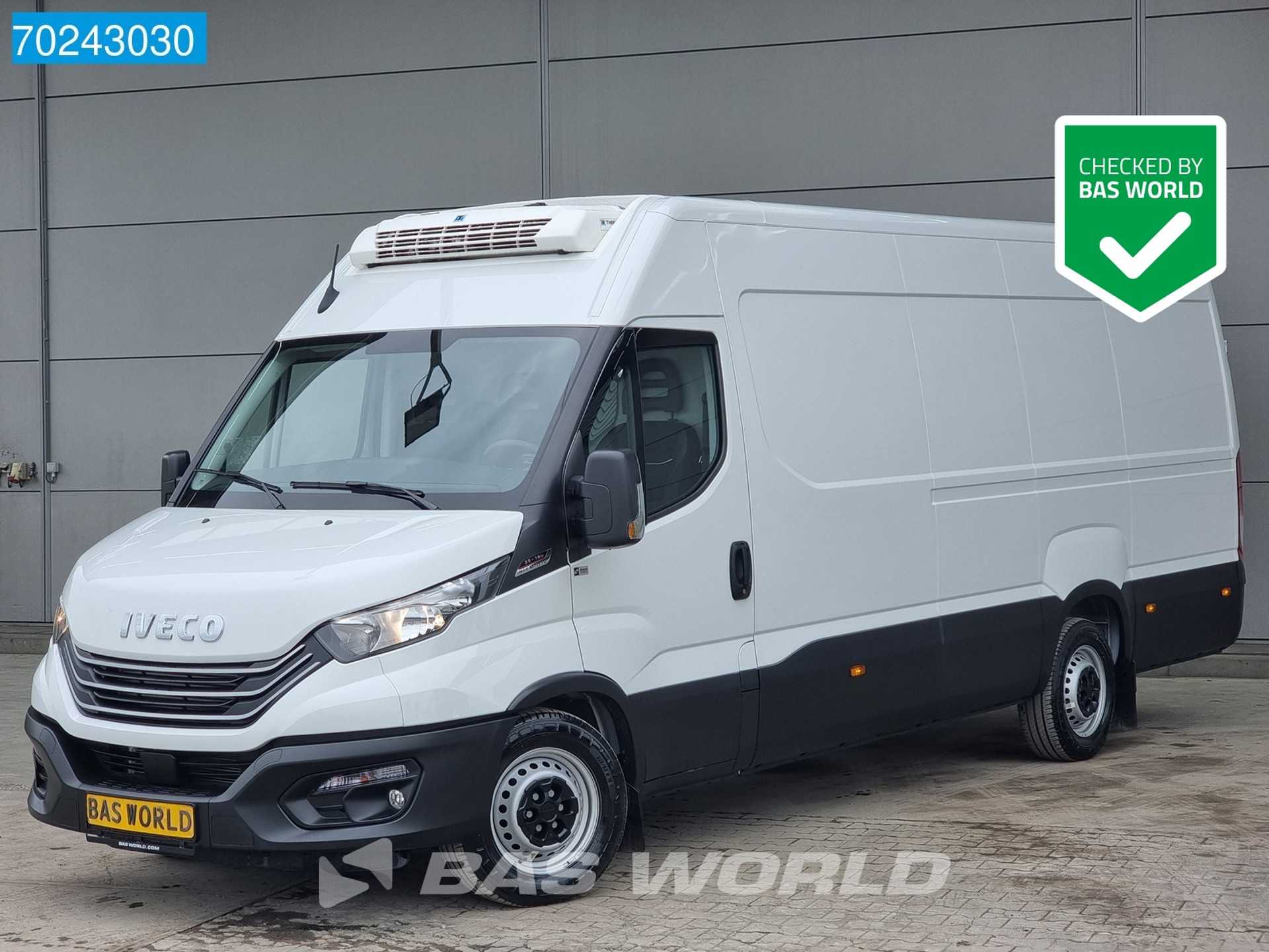 Iveco Daily 35S18 3.0l Automaat L3H2 KoelerThermo King V-200 MAX 230V stekker Koelwagen Koel Kühlwagen 12m3 Airco Cruise control