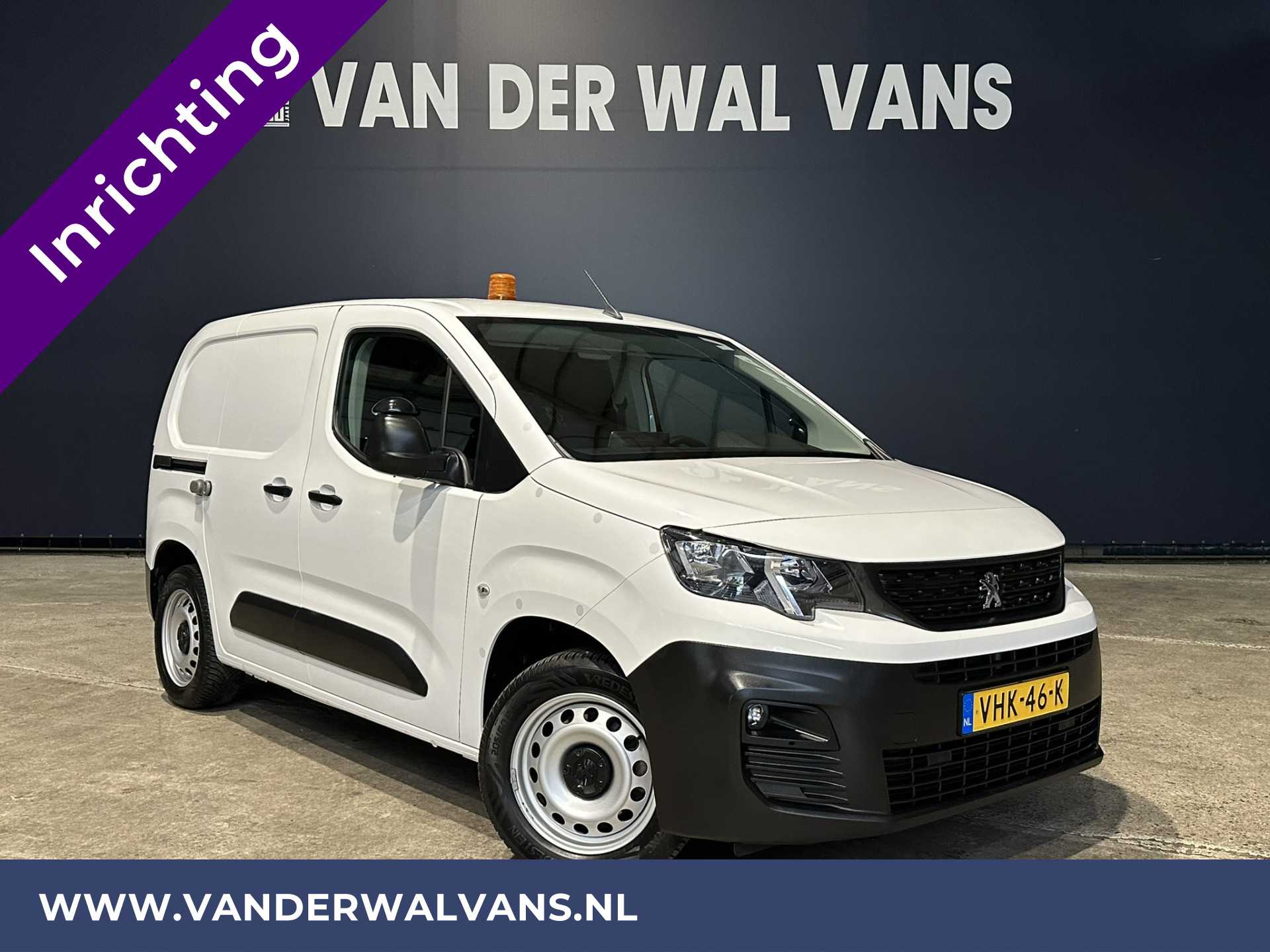 Peugeot Partner 1.5 BlueHDI 102pk L1H1 inrichting Omvormer Euro6 Airco | Android Auto | Trekhaak