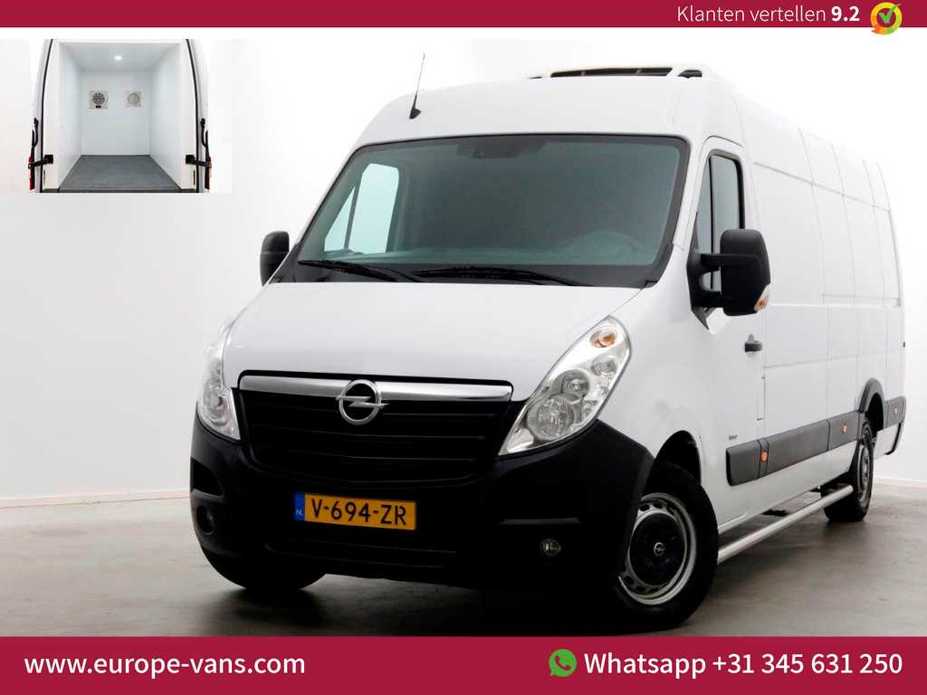 Opel Movano 2.3 CDTI BiTurbo 145pk Euro6 RWD L4H2 Koelwagen 2 Compartimenten 05-2019