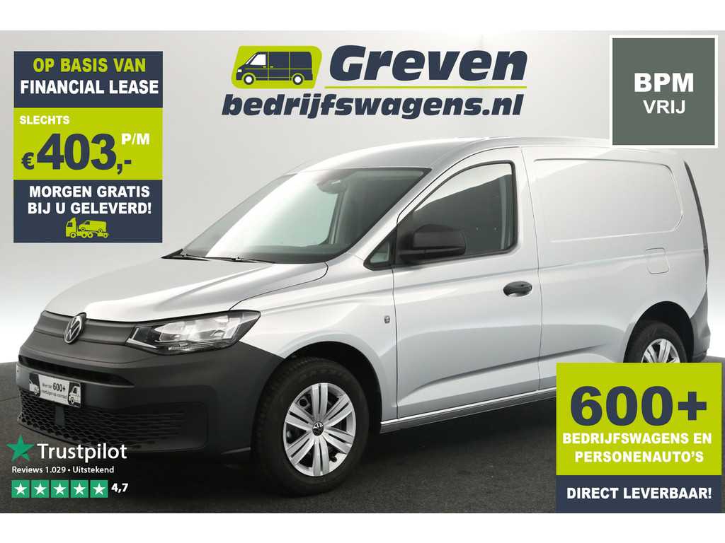 Volkswagen Caddy 2.0 TDI L1H1 BPM Vrij | Airco Cruise Carplay PDC Elektrpakket