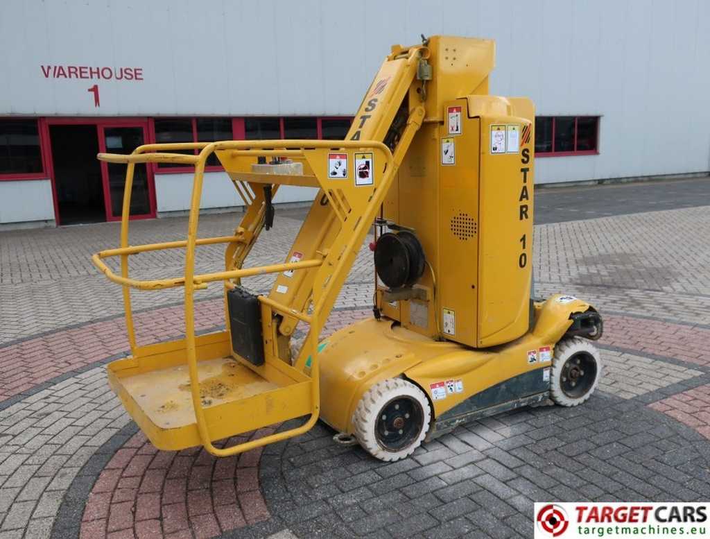 Haulotte Star 10 HM10P Electric Vertical Mast Work Lift 10M