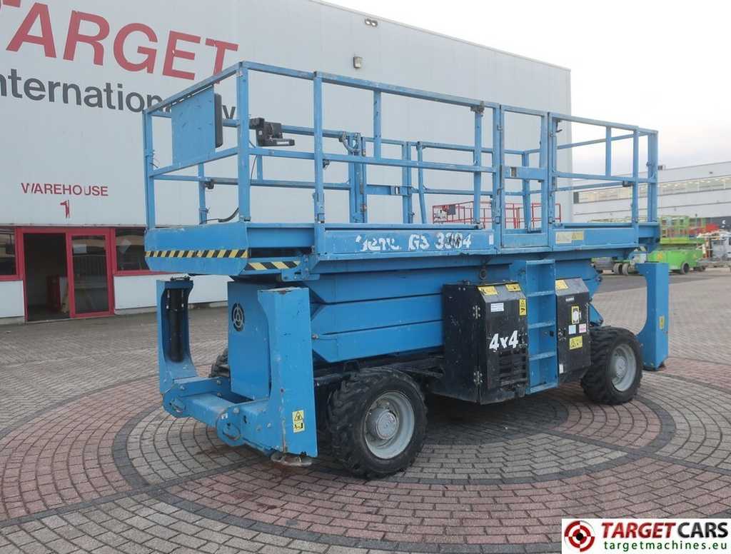 Genie GS-3384 RT Diesel 4x4 Scissor Work Lift 1210cm