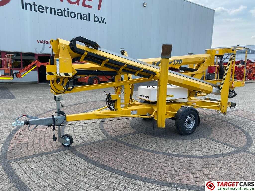 Niftylift 170HE Towable Articulated Electric Boom Work Lift 1710cm NL-REG