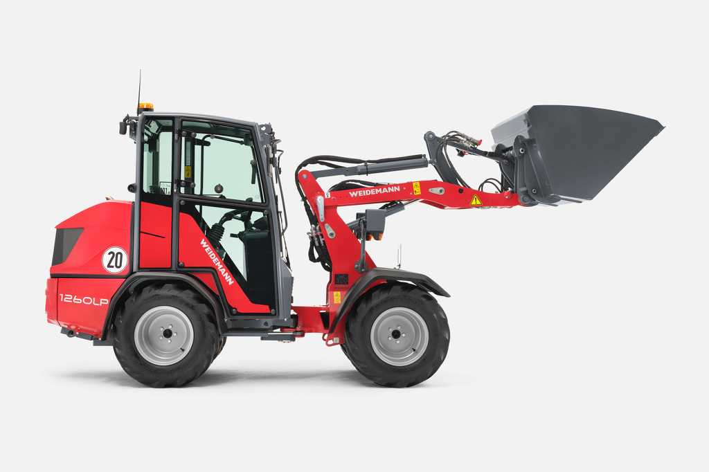 Weidemann 1260LP 25 pk  nieuw zeer handig en sterk