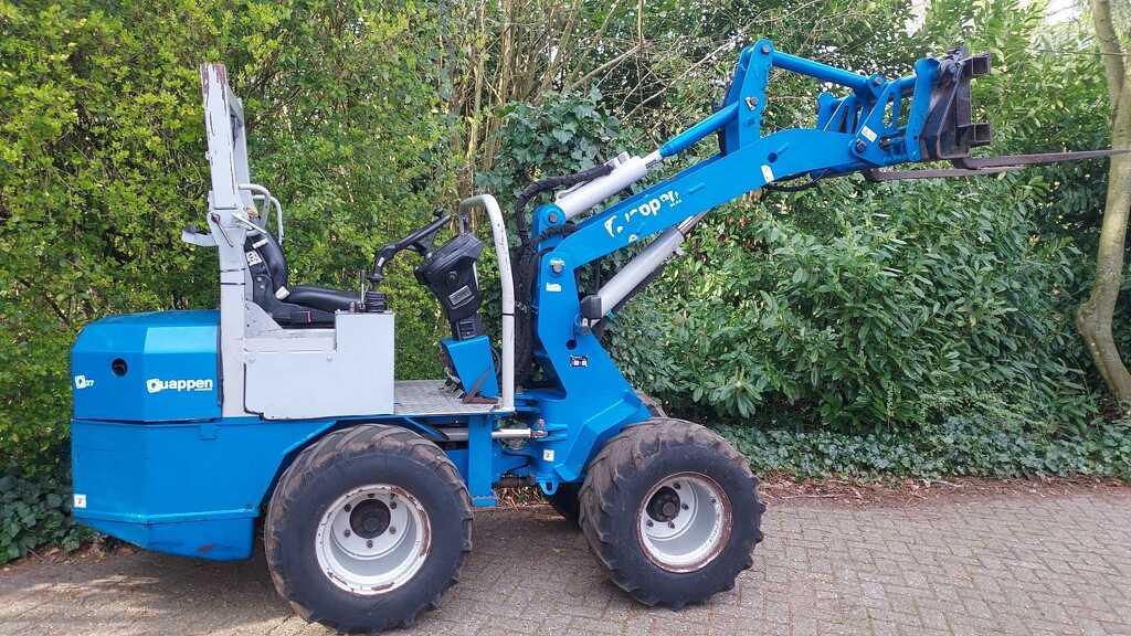 Quappen Q27 wiellader minishovel 2011
