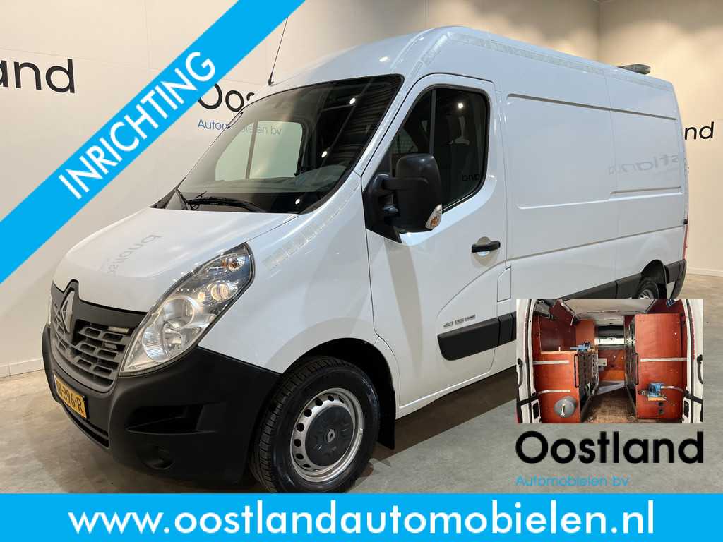 Renault Master 2.3 dCi L2H2 136 PK / Servicebus / Aluca Inrichting / 220V. /  Airco / Cruise Control / Trekhaak