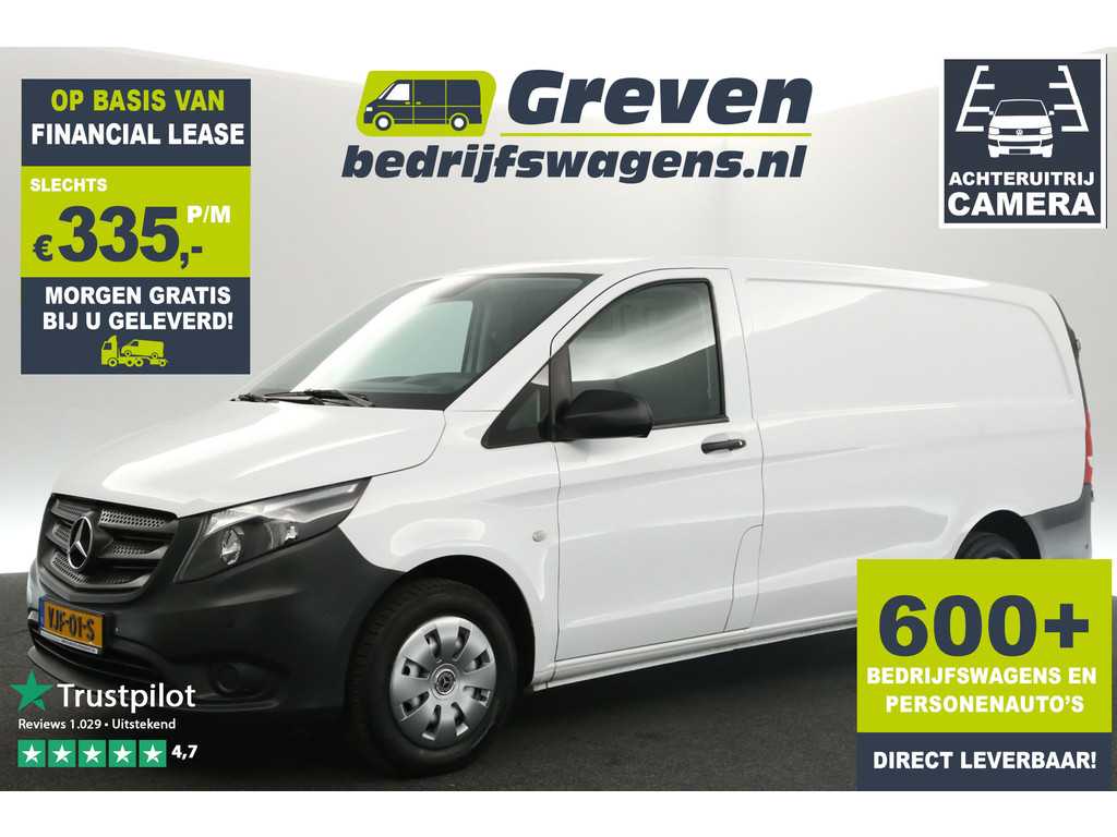 Mercedes-Benz Vito 116 CDI Lang 164PK Airco Carplay Camera Cruise Navi PDC Elektrpakket Trekhaak