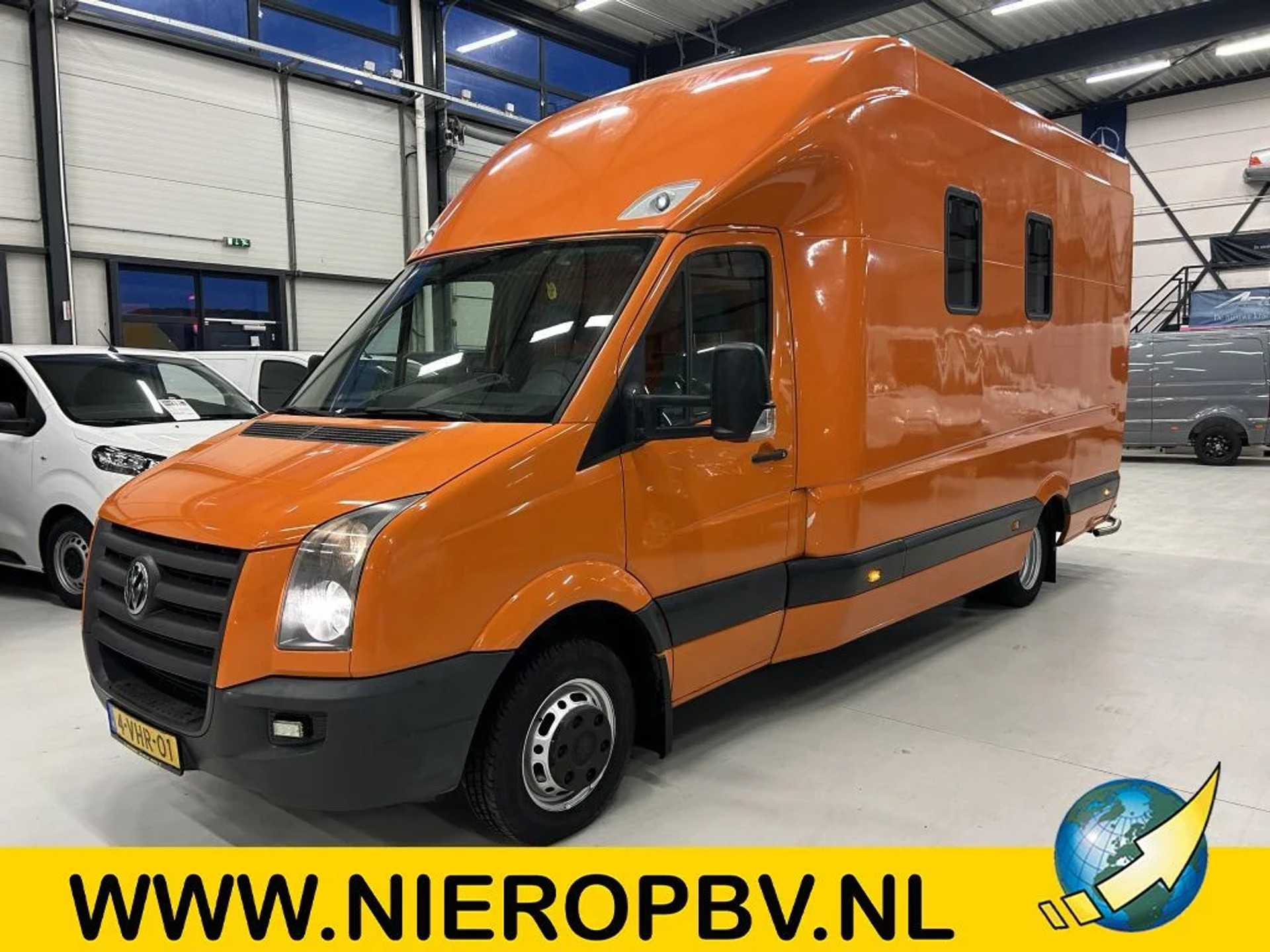 Volkswagen Crafter 2.5TDI Airco Cruisecontrol Webasto Kachel Schaftwagen Met Keuken ZIE FOTOS