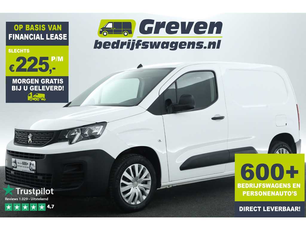 Peugeot Partner 1.5 BlueHDI L1H1 Airco Stoelverwarming Elektrpakket Schuifdeur