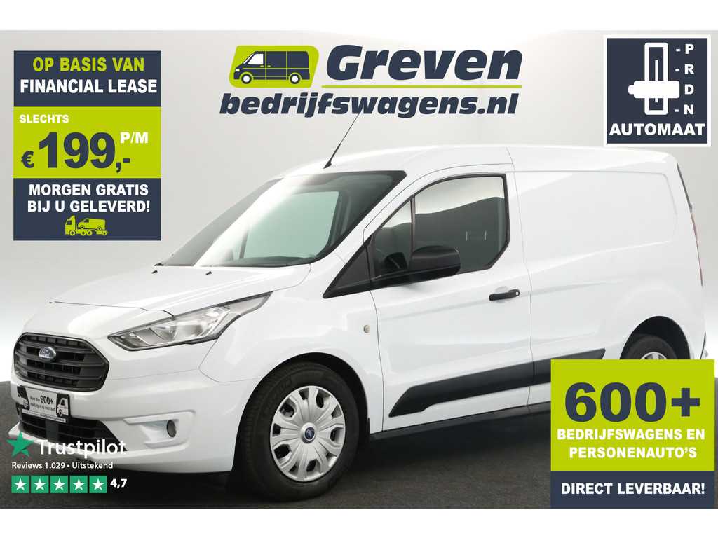 Ford Transit Connect 1.5 EcoBlue L1H1 Automaat Airco Cruise Navi PDC 3 Persoons Elektrpakket Trekhaak