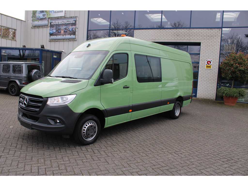 Mercedes-Benz Sprinter 516 CDI L3H2 DC 3500 kg Trekhaak, MBUX met camera, Standkachel