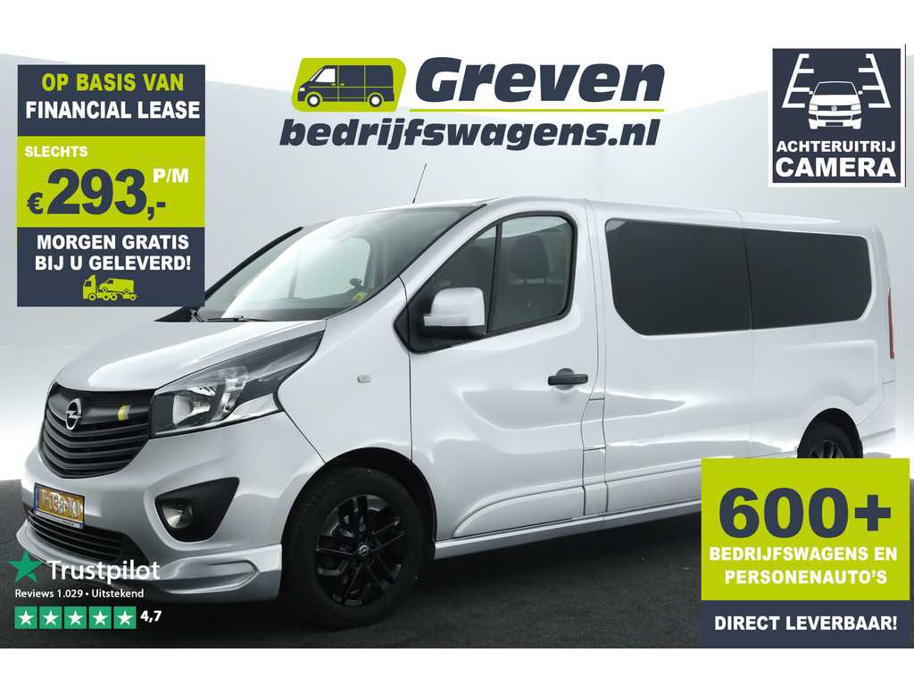 Opel Vivaro 1.6 CDTI L2H1 Irmscher* 146PK Airco Camera LED Cruise Navi PDC 3 Persoons 17"LMV Elektrpakket Trekhaak