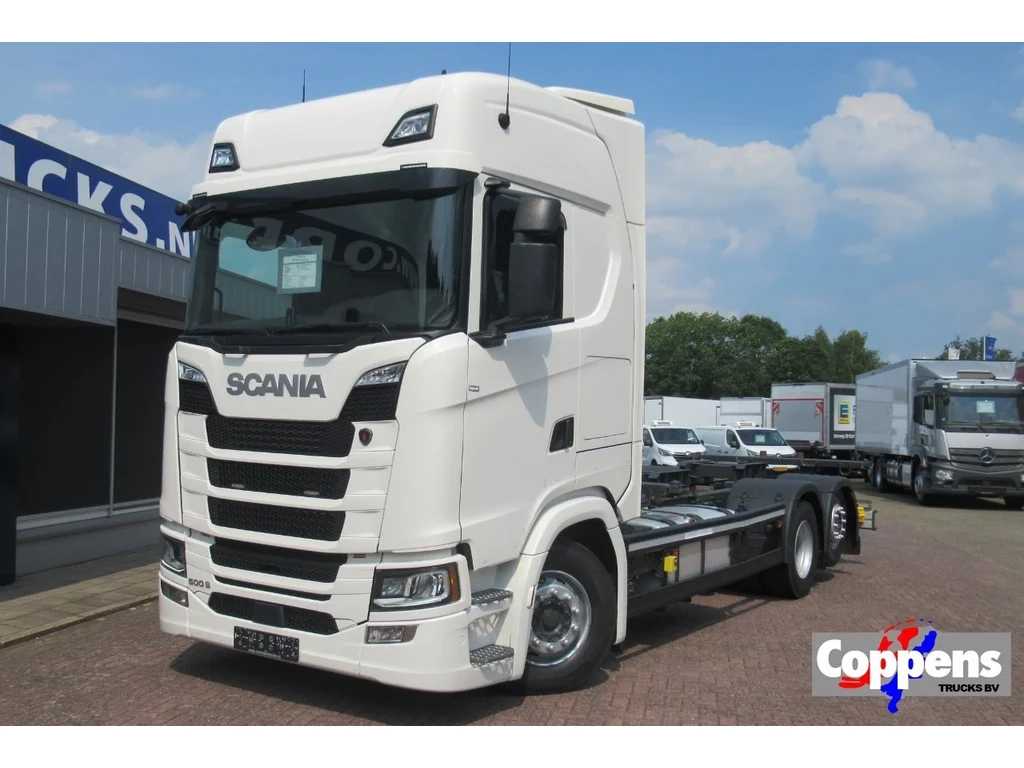 Scania S500 Chassis 6x2 Stuuras