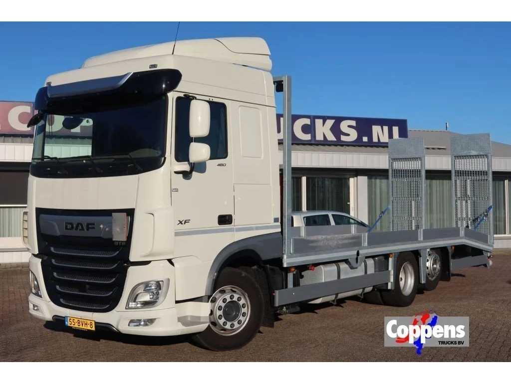 DAF XF 106.480 Machine Transporter / Oprijwagen Euro 6