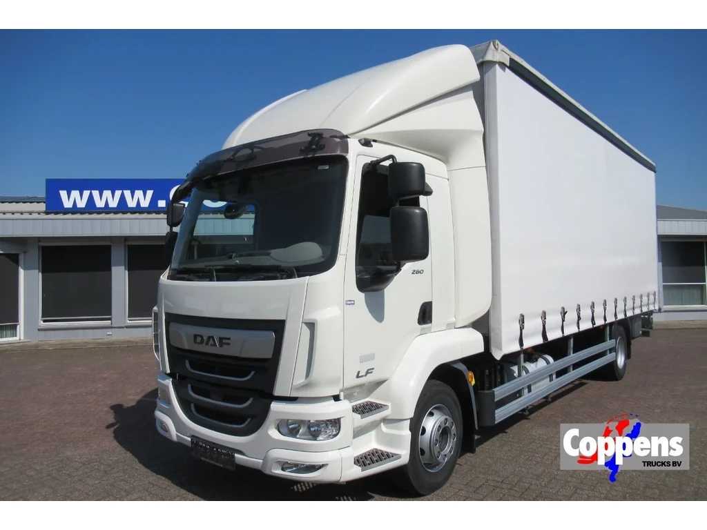 DAF LF 260 Schuifzeil + schuifdak + klep Euro 6