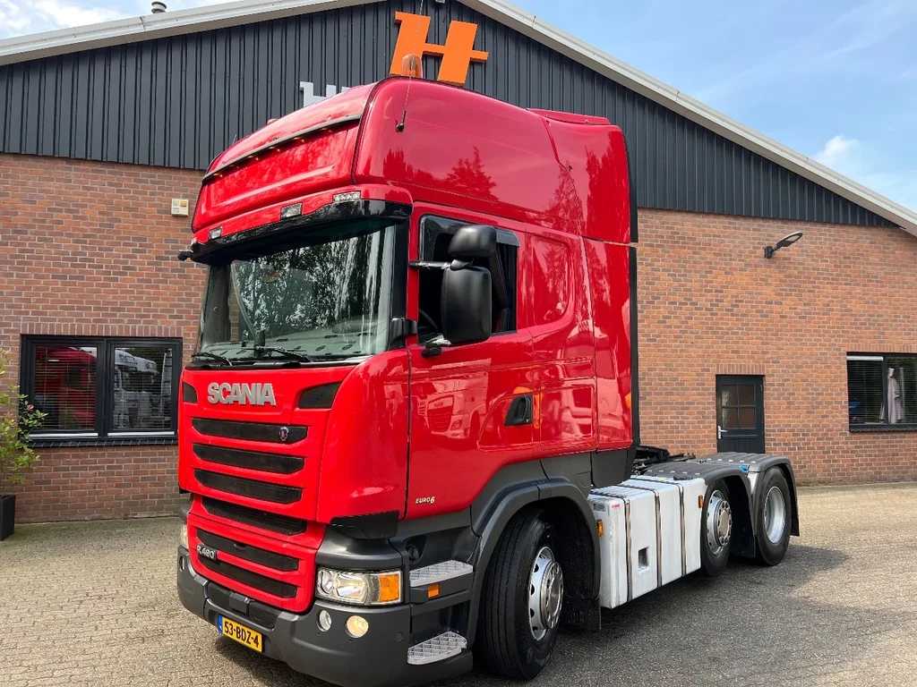 Scania R490 6X2 Topline Retarder ADR Standairco NL Truck