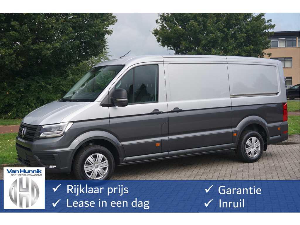 Volkswagen Crafter 35 2.0 177 L3H2 AUT Navi, Cam, ACC, LED, Dual Tone Lak, 2x Schuifdeur!! NR. 874