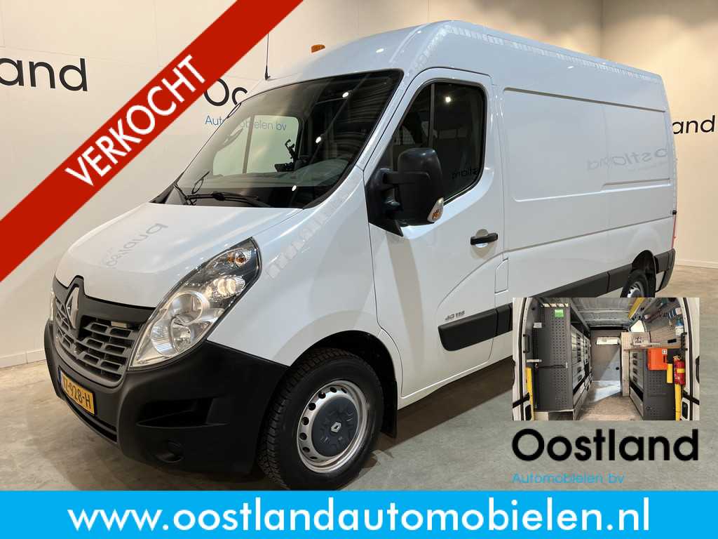 Renault Master 2.3 dCi L2H2 136 PK Servicebus / Bott Inrichting / 220V. / Airco / Cruise Control / Trekhaak / Camera