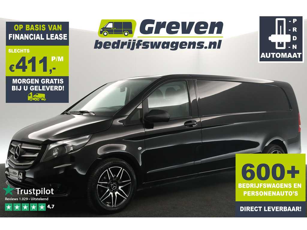 Mercedes-Benz Vito 116 CDI Extra Lang 164PK Automaat Airco Cruise Camera Navi PDC 3 Persoons 18''LMV Trekhaak