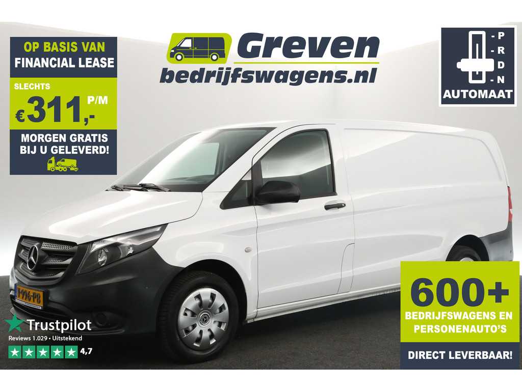 Mercedes-Benz Vito 114 CDI Lang Automaat Aico Camera Omvormer Cruise PDC 3 Persoons Elektrpakket